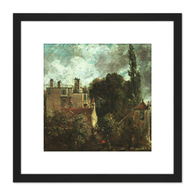 John Constable The Grove Or The Admirals House In Hampstead by John Constable - Single Picture Frame Painting
