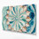 «Coastal Shell Mandala Deluxe», art mural sur toile brune