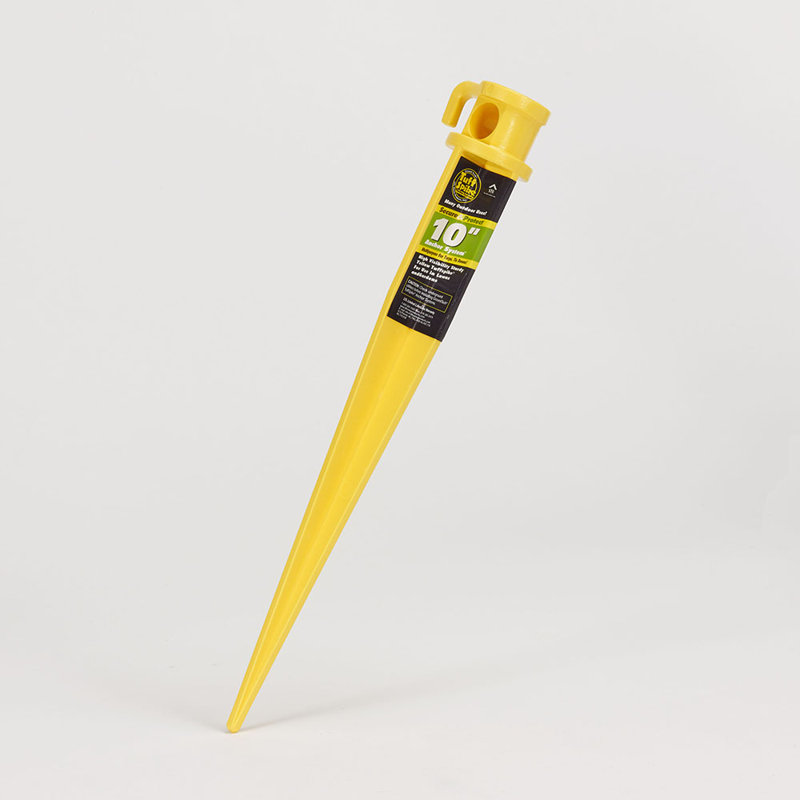 Poteau de ligne en plastique polyéthylène jaune LTL Home Products