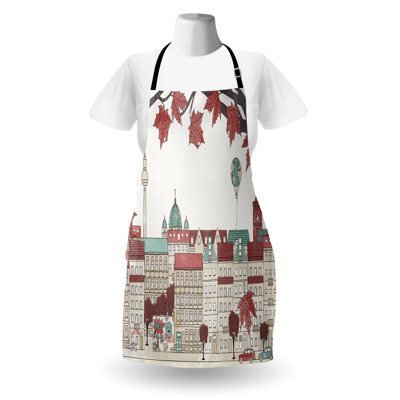 No Pattern Bib Apron