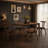 Sierra Rectangular Solid Wood Dining Room Set For 4, Compact Space Design-722399905-728162863