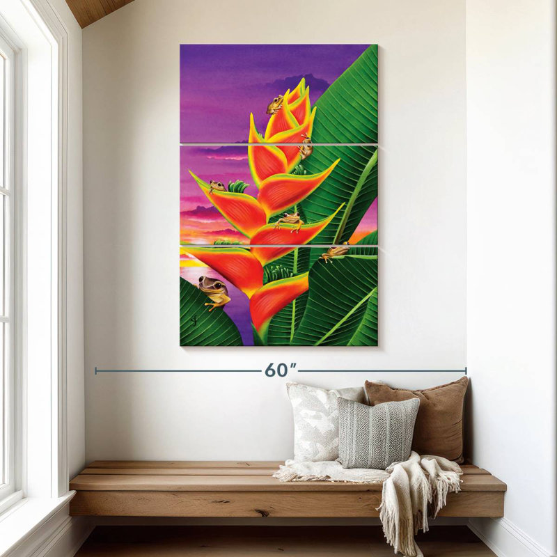 Harnek Split Level Sunset, 50" H x 32" W
