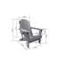 2 chaises d'extérieur pliantes bleu marine avec porte-gobelet spacieux pour le jardin