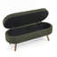 Banc de rangement repose-pieds ovale, banc de chambre-1202770298