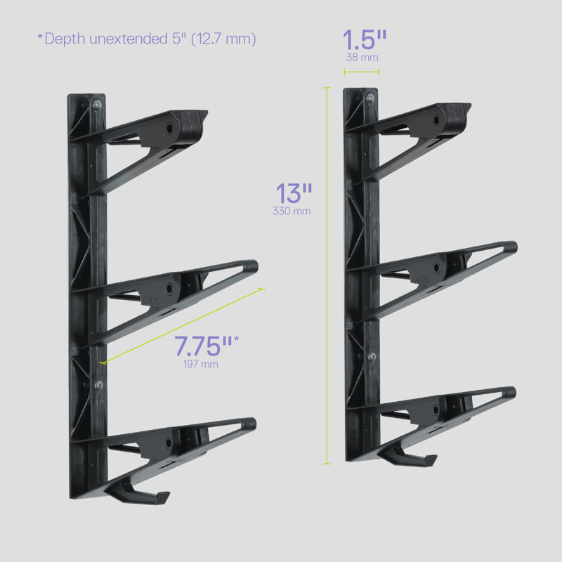 Multi-Sport Wall Mounted Coat Rack