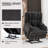 Aura Dual Motor Power Lift Recliner with Heat and Massage, Infinite Position, 180°Reclining, Sidepocket-1593572351