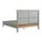 Arden Solid Wood Panel Bed - Queen, Gray Driftwood-87732041-87732040