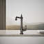 Artifacts Single-Hole Kitchen Sink Faucet with 13-1/2-in Swing Spout, Victorian Spout Design-30974460
