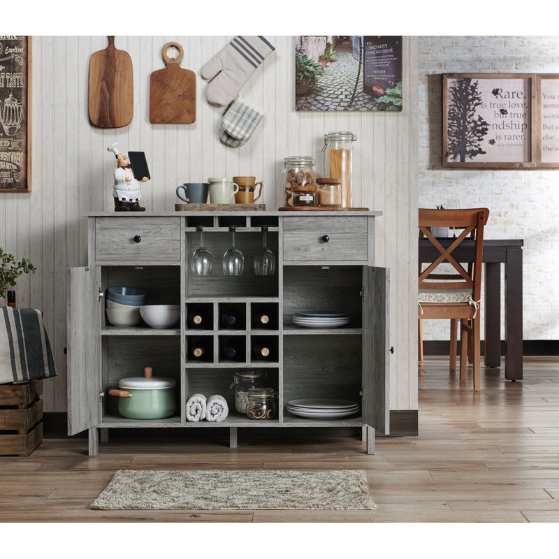 Freida 41.73'' Sideboard, Vintage Gray