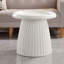 Table d'appoint ronde en oxyde de magnésium avec table d'appoint ronde de 19,69 po de diamètre-425203490-425203501-425203500