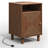 Chanson Nightstand With Charging Station And Solid Wood Legs-50283035