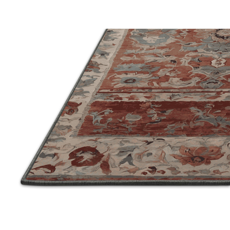 Tapis gris soyeux et moelleux, Carré 7 pi