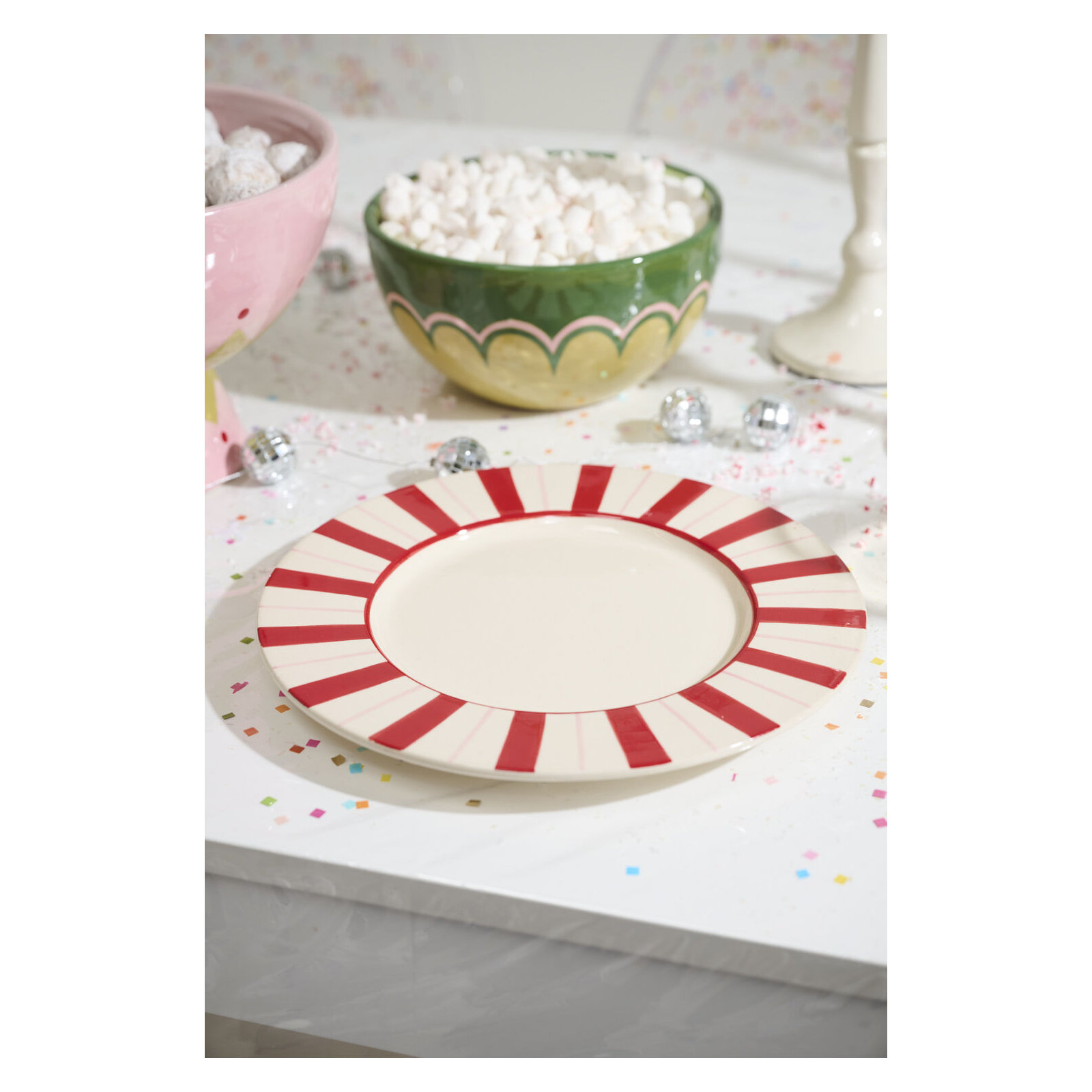 Deck the Halls Dinner Plate 10.25"