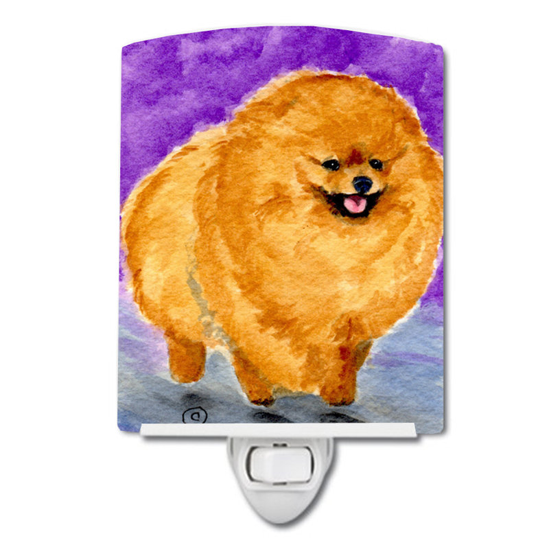 Pomeranian Ceramic Night Light