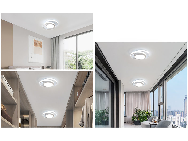 Cesarino Acrylic LED Flush Mount