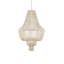 Cybele 2 - Light Shell/Capiz/Wrought Iron LED Chandelier