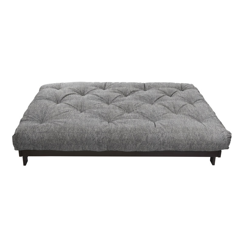 Matelas de futon Dirksen, Grand, 10 po, Gris clair