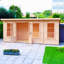 Dahlia 16 x 6 Ft. Summer House