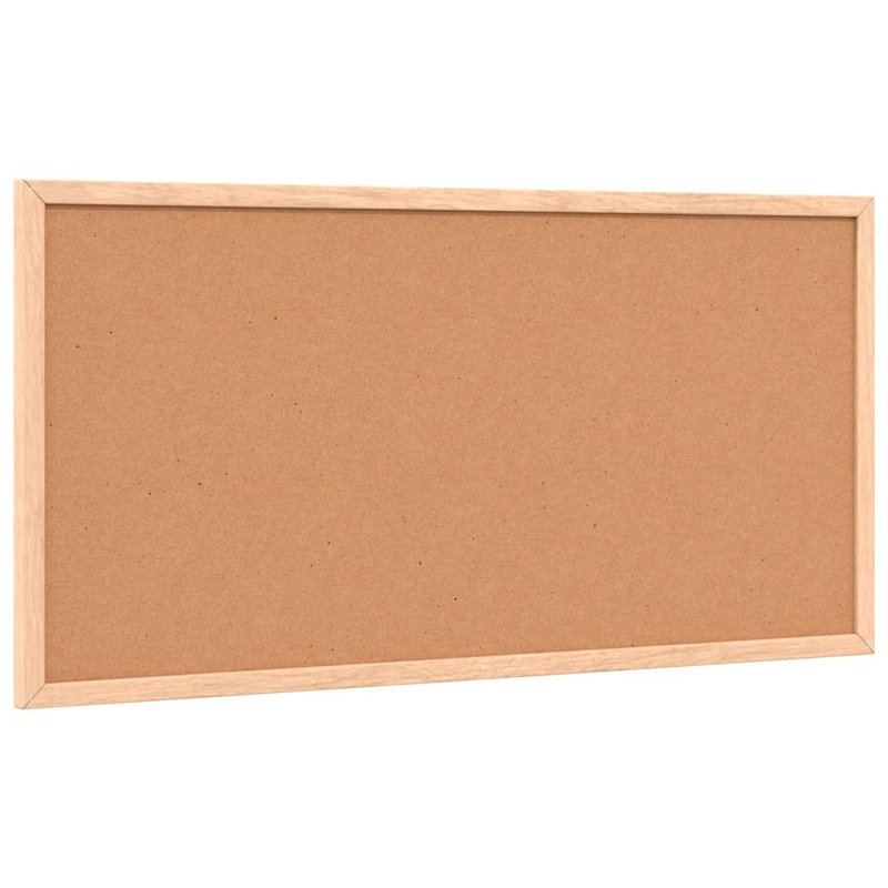 Tableau noir Vidaxl avec cadre en bois de pin massif, Noir, L 23,6 po x l 11,8 po