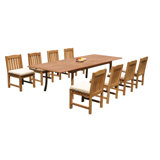 Mariano Outdoor - Piece Teak Dining Set