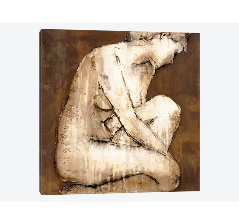 « poise », reproduction sur toile, H 18 po x l 18 po x P 1,5 po, Pas de tapis, Toile tendue