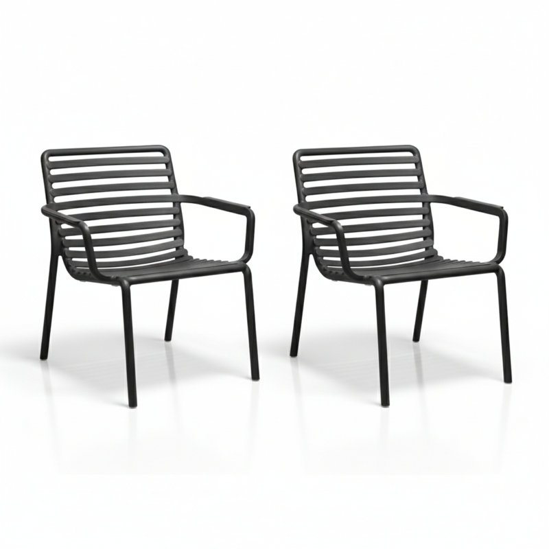 Doga Relax Nardi Garden Lounging Chairs, Anthracite