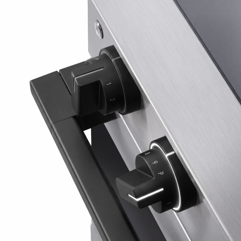 ZLINE Autograph 36 in. Marino Induction Range with 5 Element Cooktop and Polished Gold Accents, Stainless Steel/Matte Black