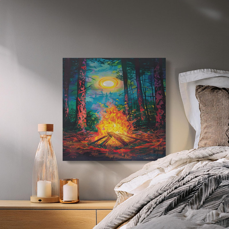 Peres Wrapped Canvas Print Set, 16x16
