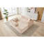 Canapé modulaire à compression avec méridienne confortable, canapé en forme de L sans siège avec assise profonde, canapé-lit modulaire minimaliste pour le salon-797486971