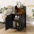 OKD Nightstand With Charging Station-2077226187