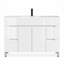 Meuble-lavabo autoportant standard simple Abaokoro