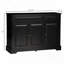 Armoire décorative avec 2 tiroirs et tablettes réglables