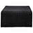 Woods Black Woven Rattan Square Coffee Table-1848512436