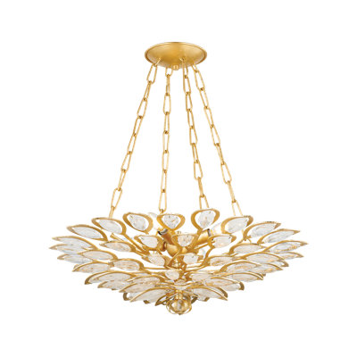Lustre géométrique en acier à 4 lumières Vittoria