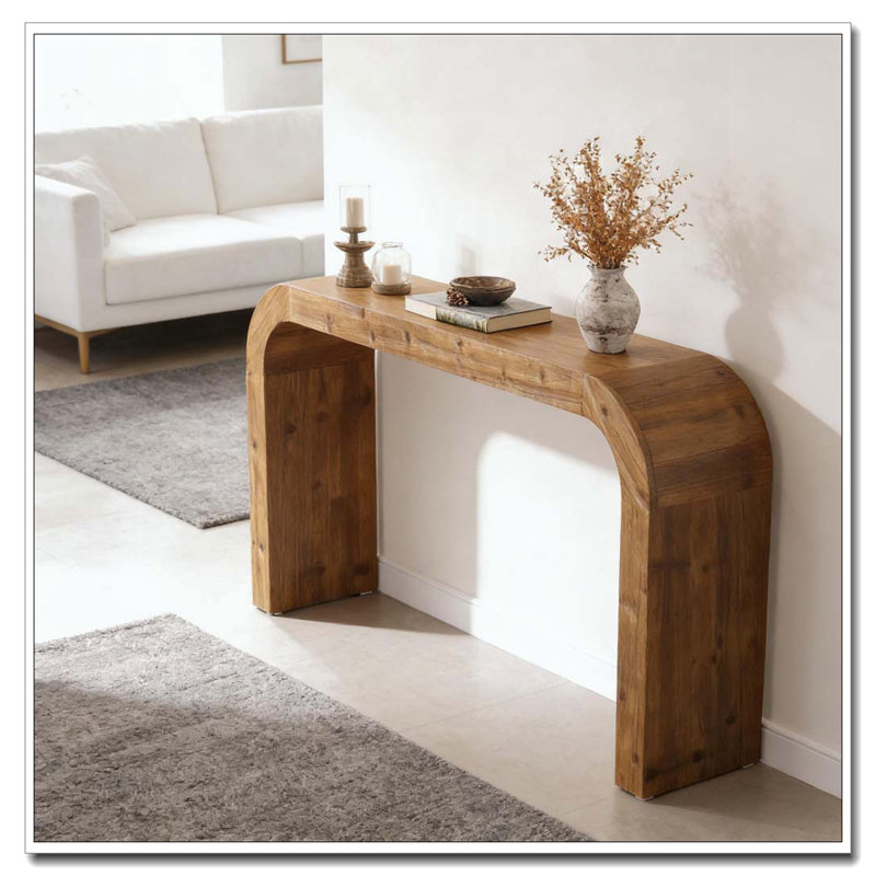 Table de canapé en bois Farmhouse