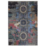 One-of-a-Kind 3'11" X 5'11" Hand Knotted Area Rug