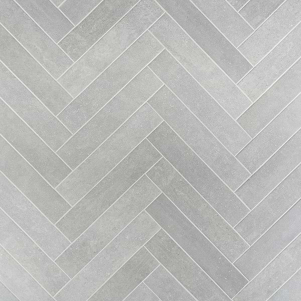 Texstone 4x19 Matte Porcelain Subway Tile, Gray