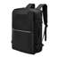 Sac à dos de voyage sous vide, 80 L, sac à dos de voyage à compression sous vide extensible avec pompe, avec serrure approuvée par la TSA, sac à dos Airback, bagage à main résistant à l'eau, pour affaires, noir