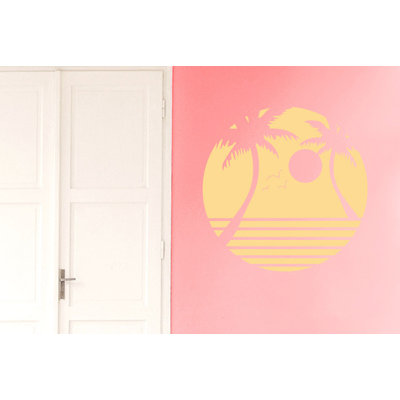 Nautical & Beach Non-Wall Damaging Wall Decal