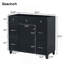 [Cabinet seulement] Meuble-lavabo de 36 po - Noir (lavabo non inclus)