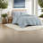 Hypoallergenic Jacquard Bedding Set, Elegant Polyester, Modern Design