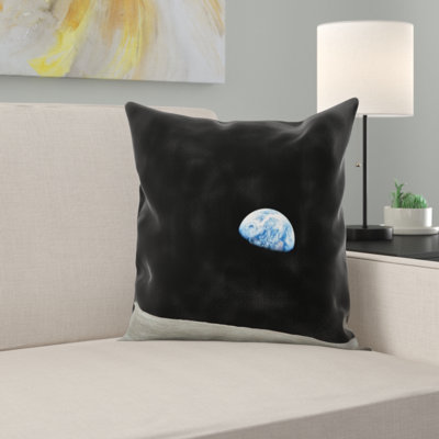Earth Square Pillow Cover & Insert