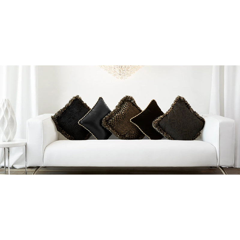 Secrets Trimmed Throw Pillow