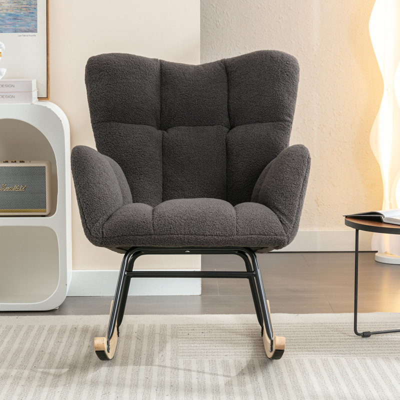 Chaise berçante, Gris