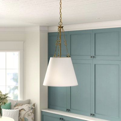 Austin 4-Light Hubbs in Warm Brass