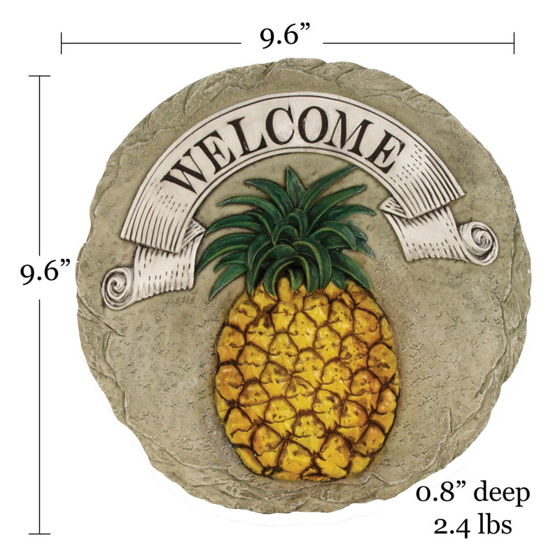 Garden Décor - Pineapple Stepping Stone
