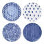 Santorini Handmade Hard Ceramic Dinner Plate