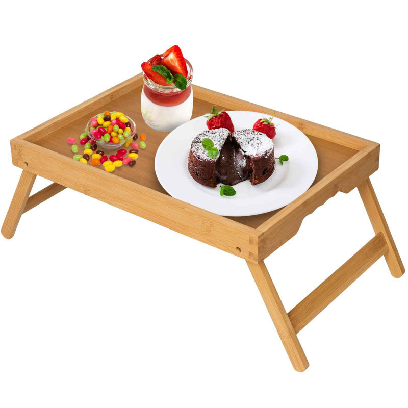 BAMBOO BREAKFAST TRAY
