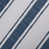 Stripe Dark Blue Cotton Blend