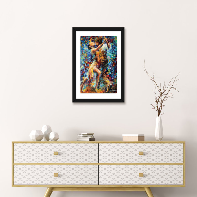 Reproduction d'art sur toile tendue, "Interne interne de la luxure" par Leonid Afremov, H 24 po x l 16 po x P 1 po